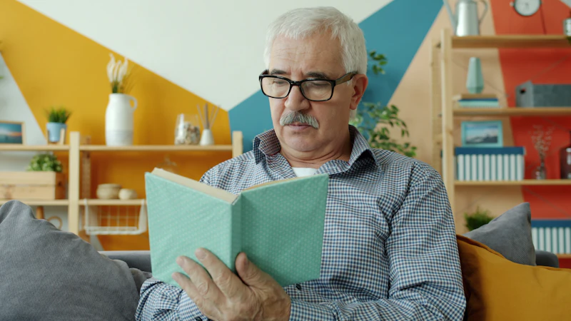 Older adult reading trusted health information, representing our commitment to honest and helpful content