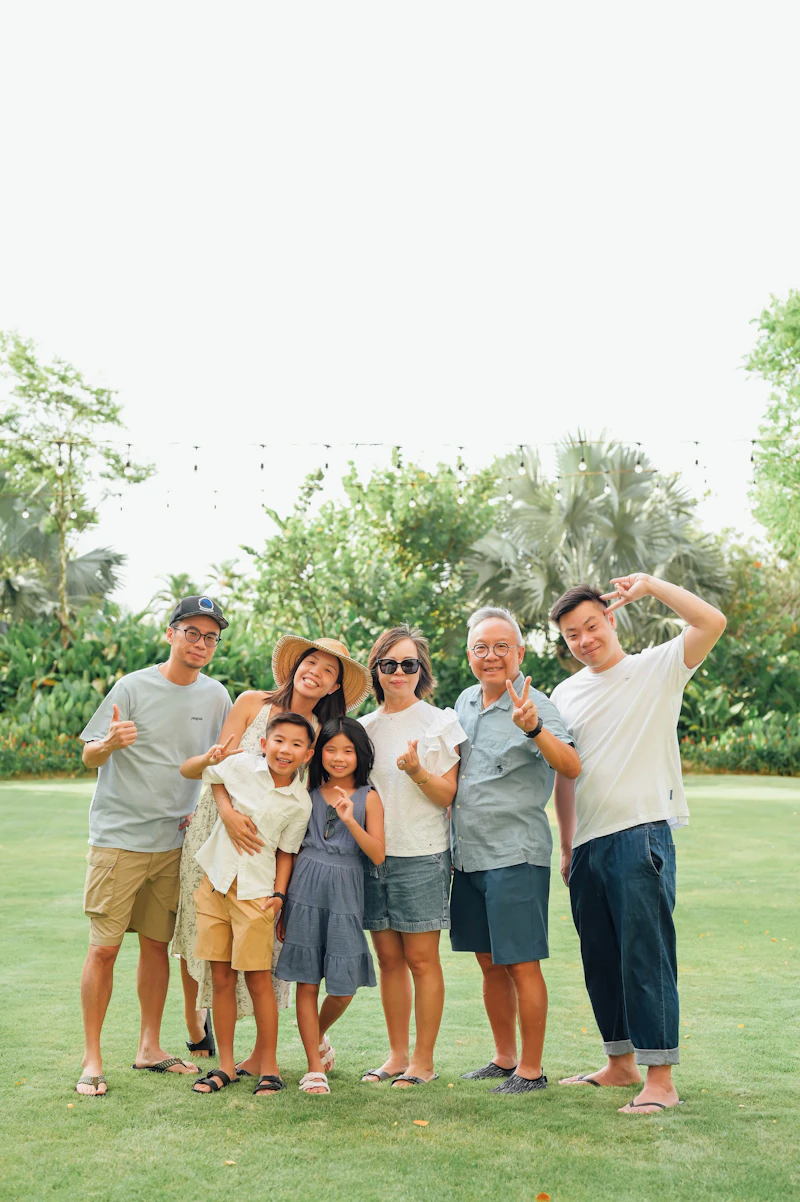 Young and older people connecting and laughing together in an intergenerational community program