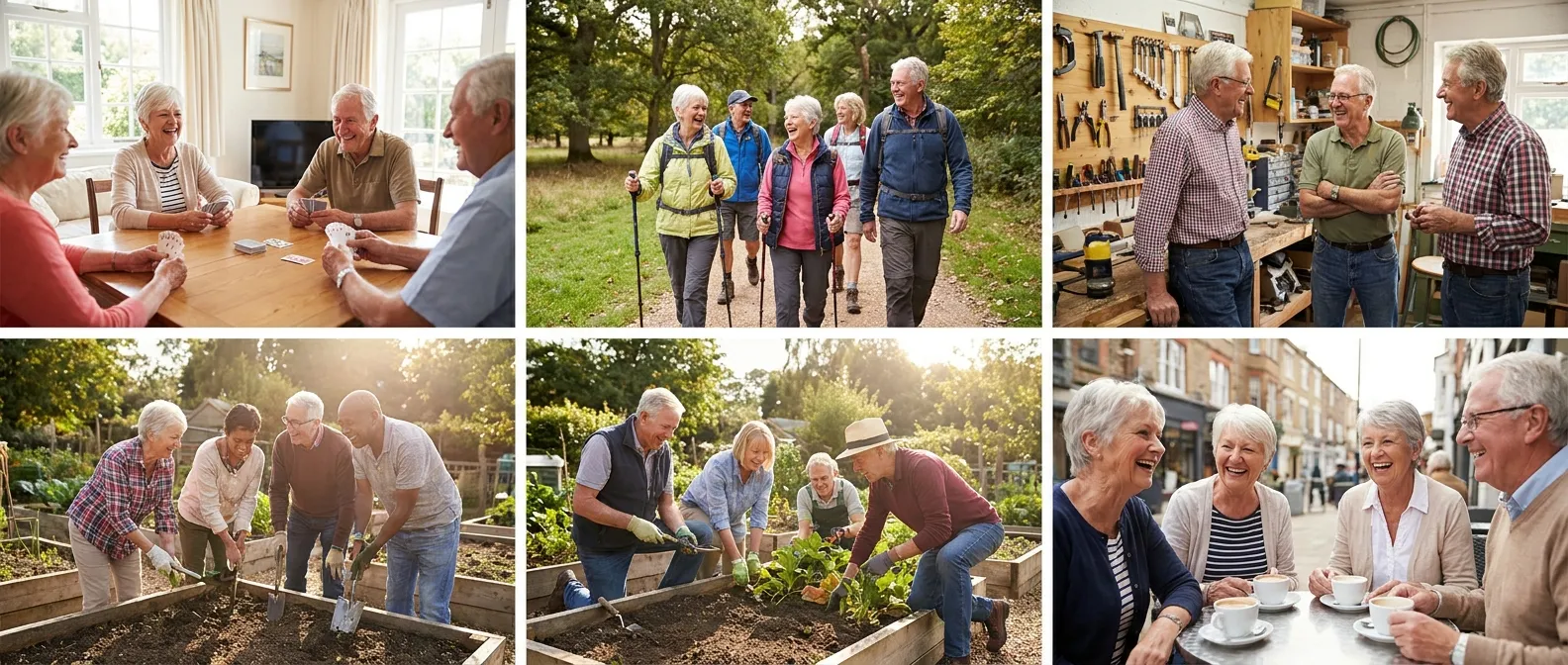 Senior Australians connecting through community and social activities
